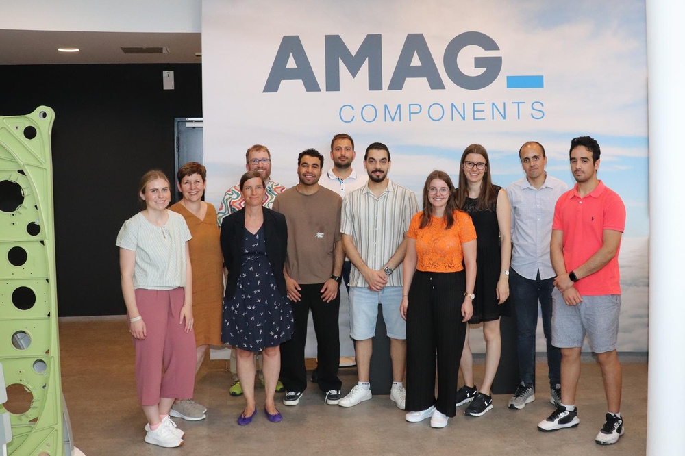 EUREGIO-Industrieexkursion bei AMAG components Übersee