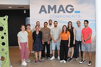 EUREGIO-Industrieexkursion bei AMAG components Übersee